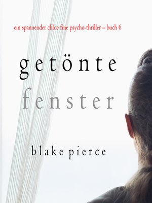cover image of Getönte Fenster